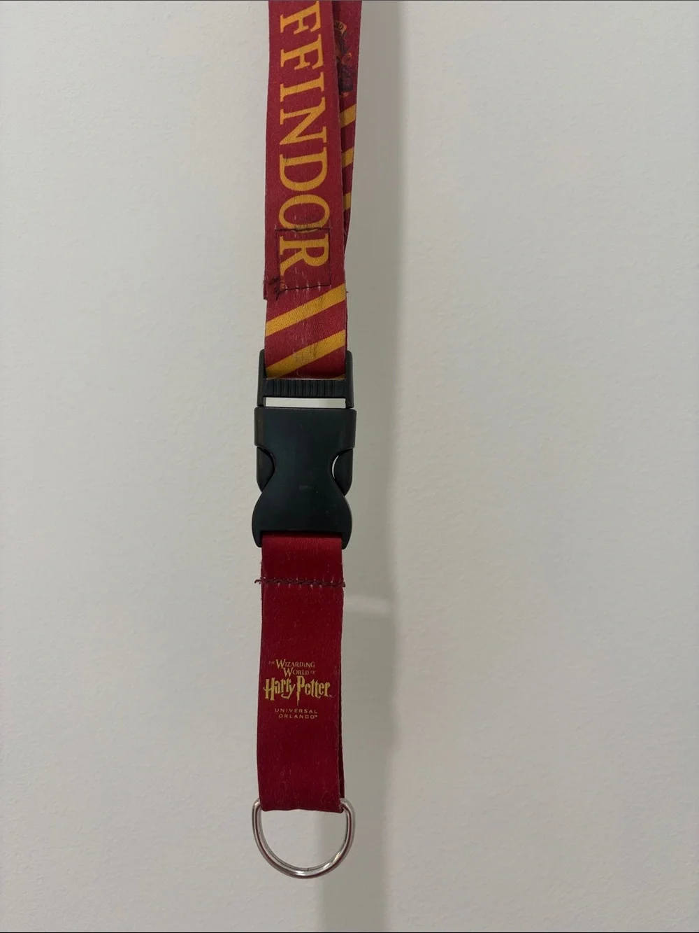 Warner Bros. Gryffindor Red & Gold Key Lanyard